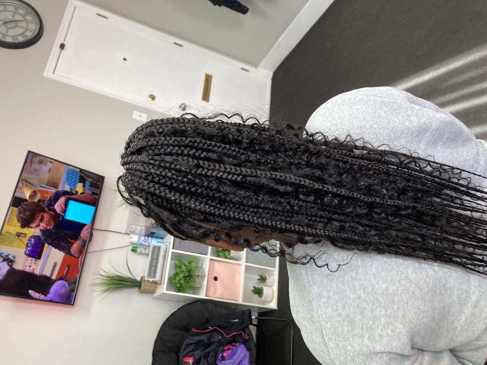 ✨ Boho Feed-In High Ponytail at AshleyC. Does My Hair in Lexington Park, MD