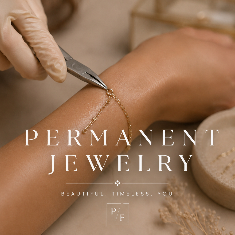 Permanent Jewelery at Pretty Little Face, LLC in Berwick, ME