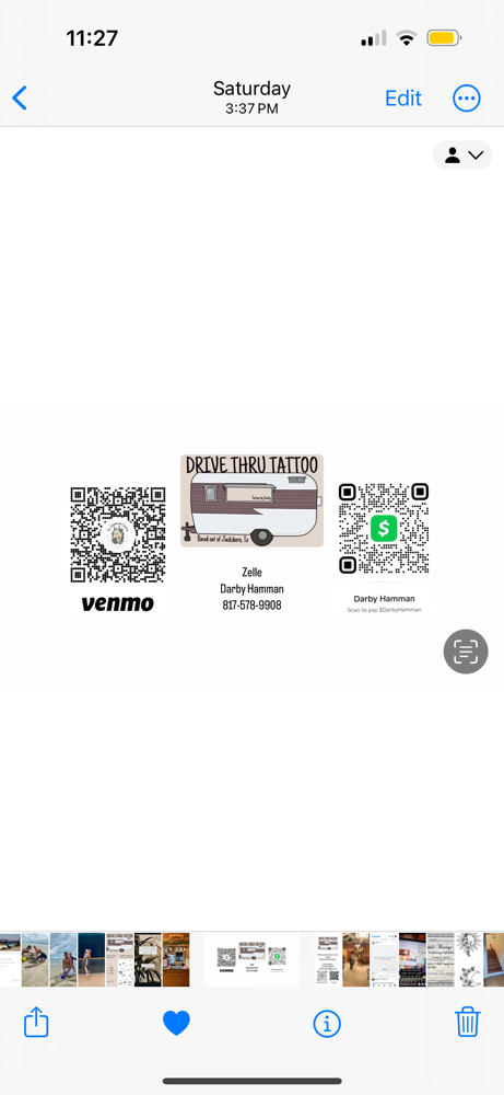 Tattoo Gift Card