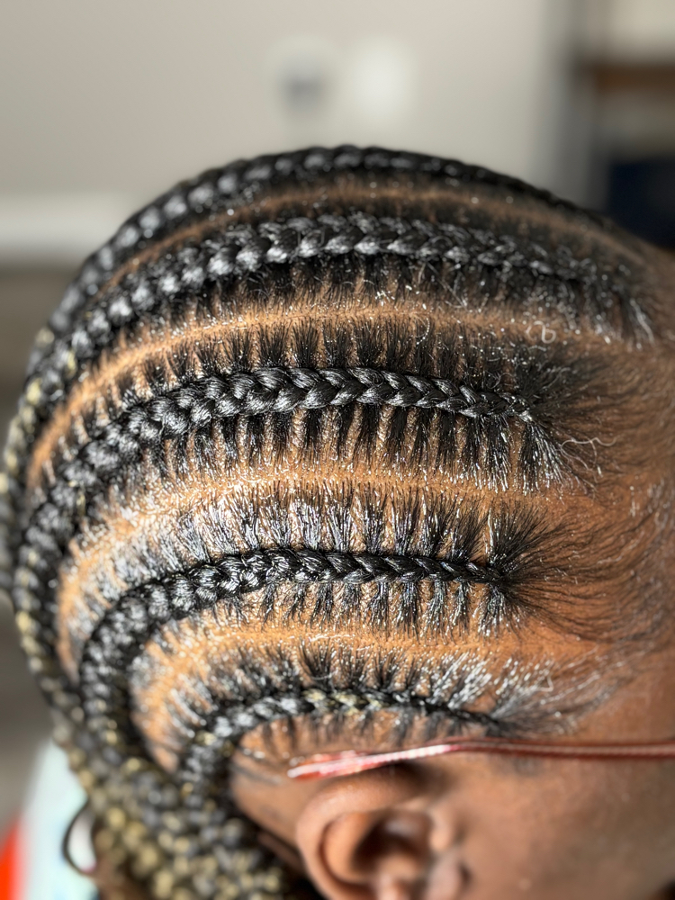 8 Stitched braids at BraidsByTt in Maple Hts, OH