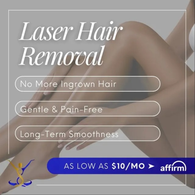 Laser Hair Removal – XS Area at Divine Longevity and Wellness in Chesterfield, MO