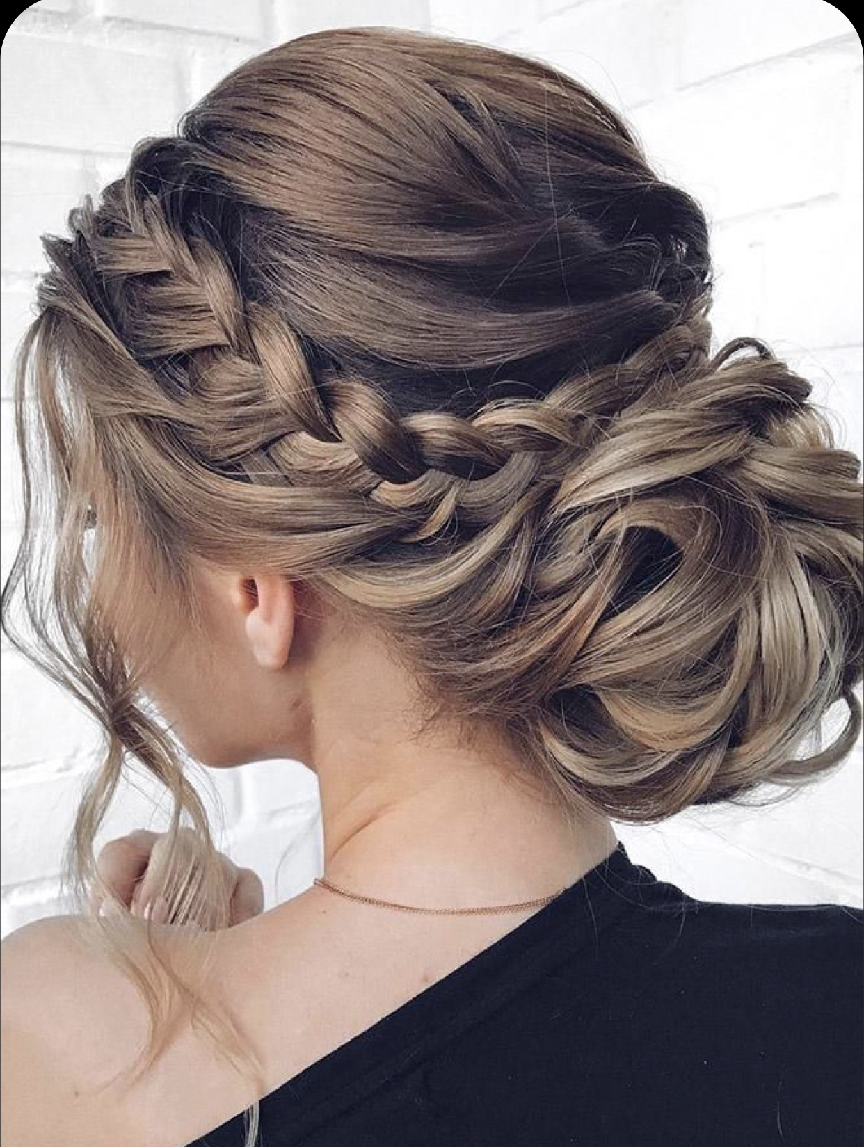 Formal Updo at Cabello Boutique By Grace in Wilmington, DE