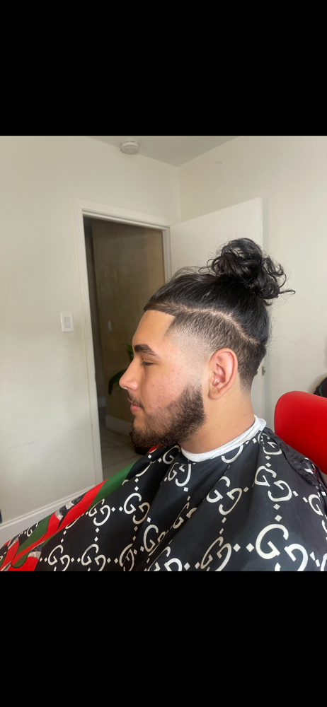Fade/Taper with Beard