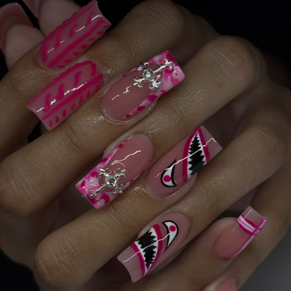 Acrylic Full Set Medium at Nails By Ryley in De Pere, WI