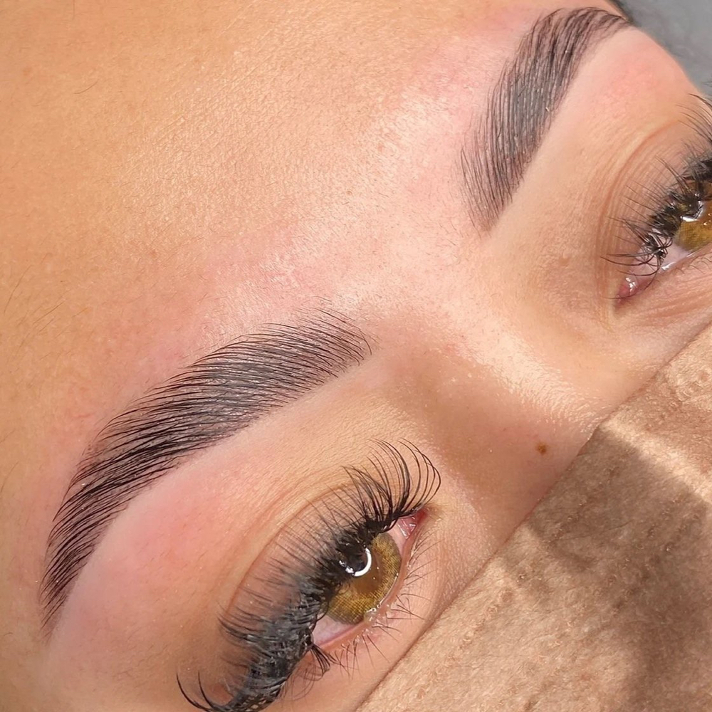 Eyebrow Lamination and Tint