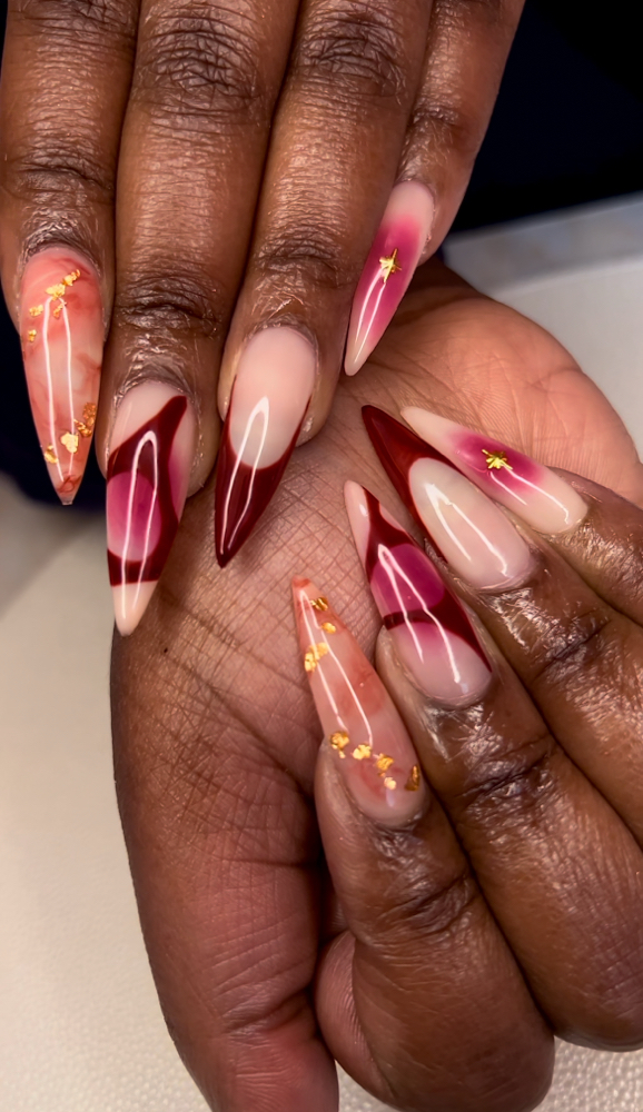 Long Full Set at Tipped By Tyler in Newport News, VA