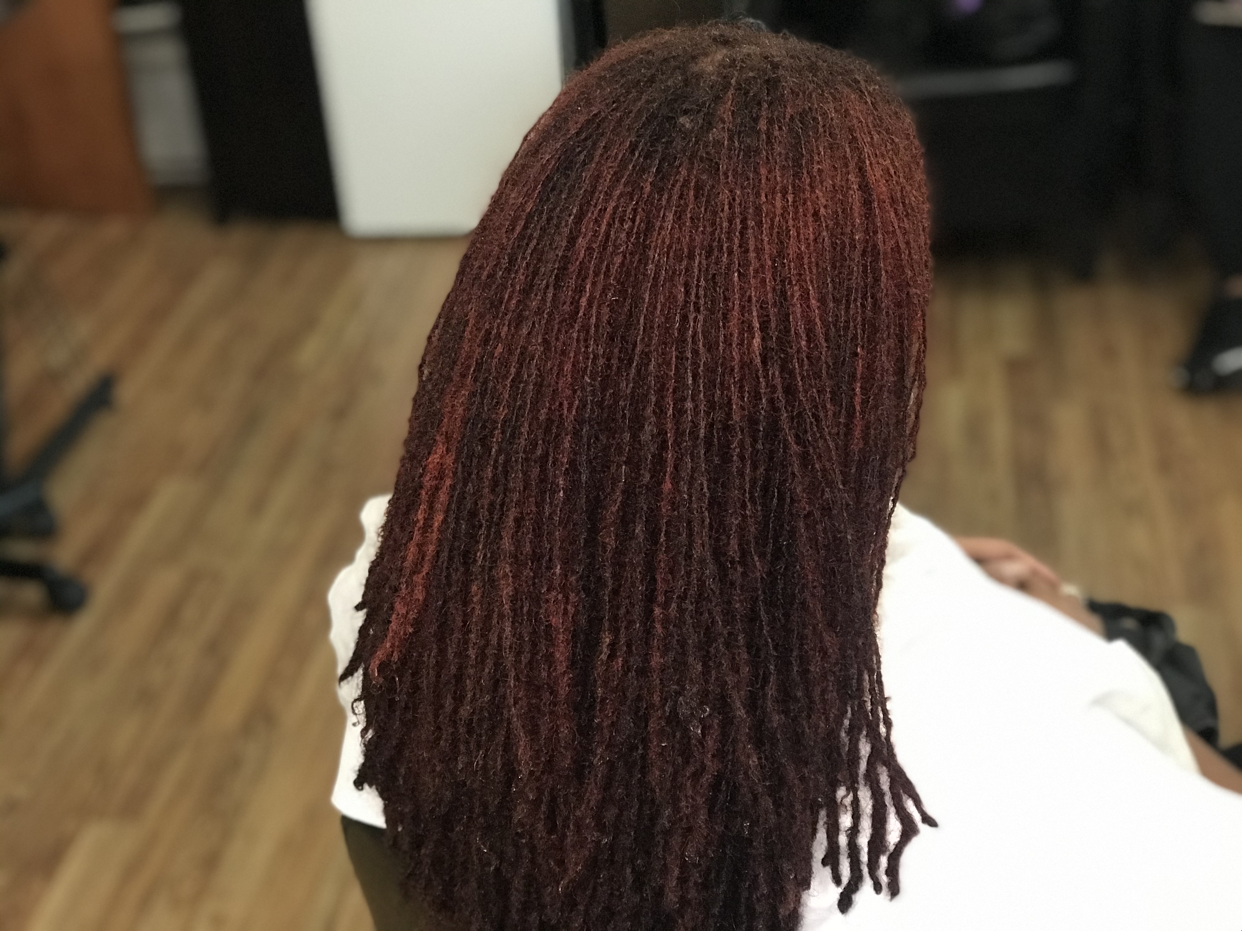 Loc Double Process Mid-Back