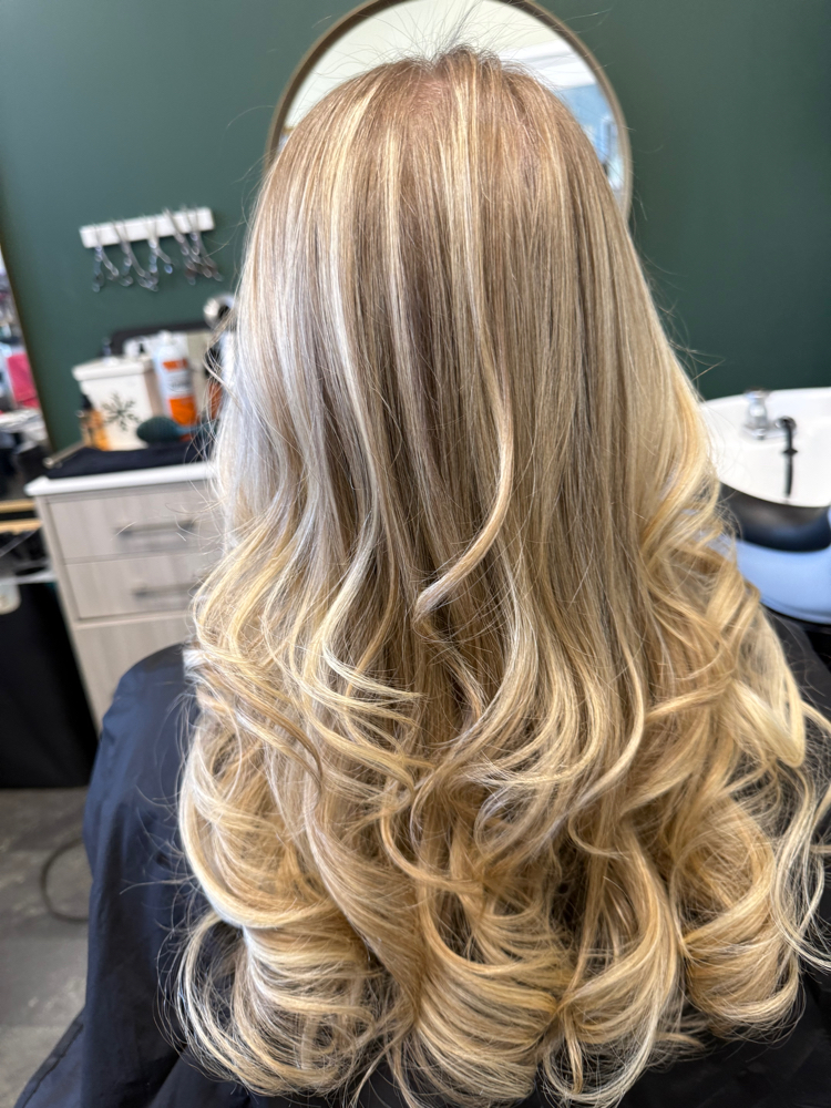 Custom Lived In Foil at 11:11 Hair Studio in Salem, MA