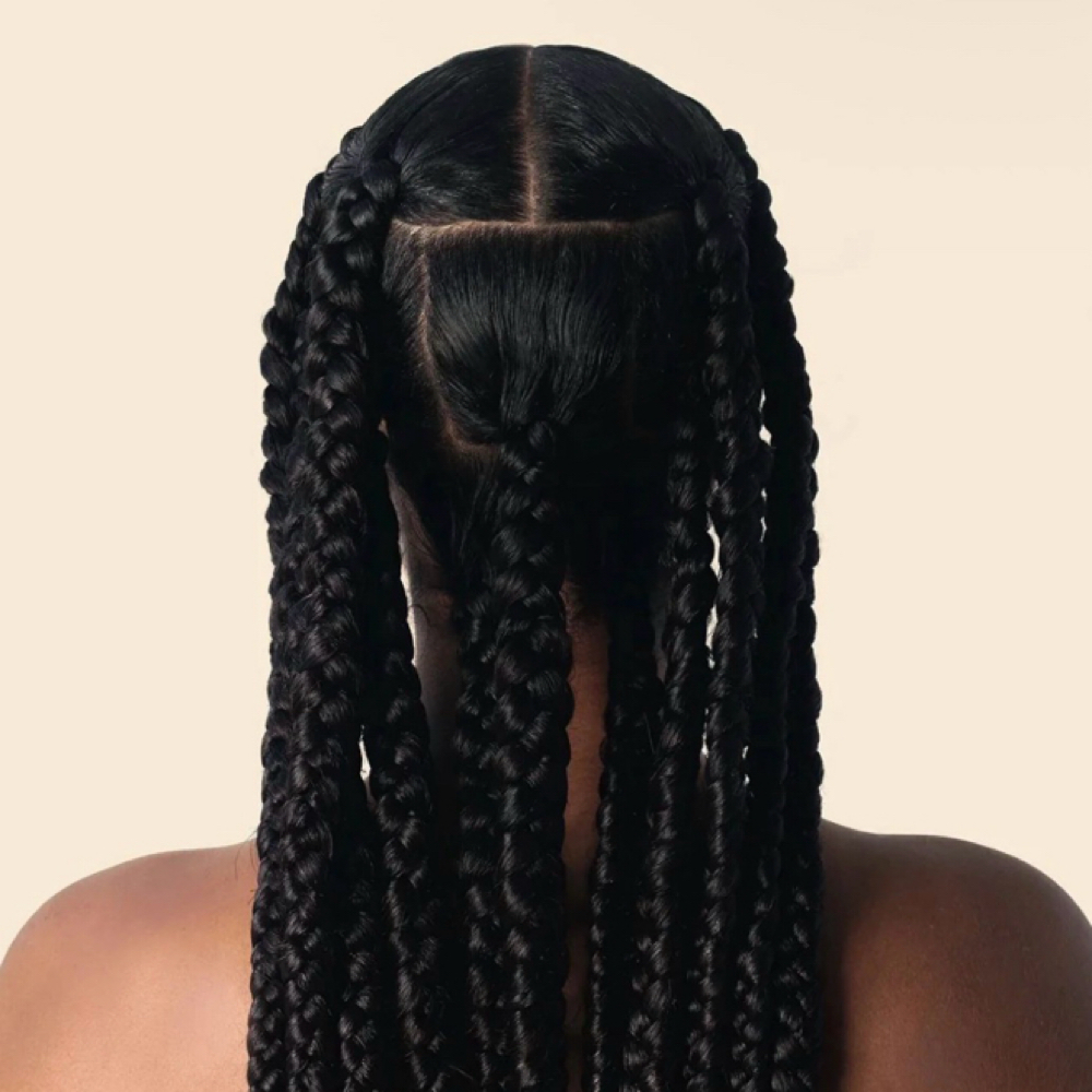 Braided hair extensions at Salon Ambiance in Fall River, MA