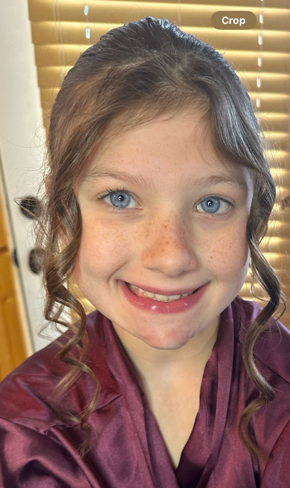 Flower Girl Make Up Application