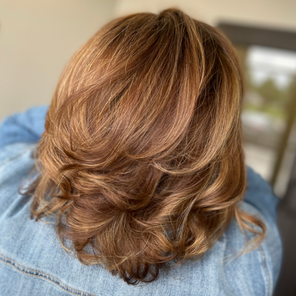 Foil-Paint-between at GLO FAMILY SALON in Fargo, ND
