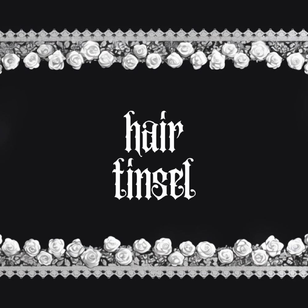 hair tinsel at Shearly ✦ Departed in Hanford, CA