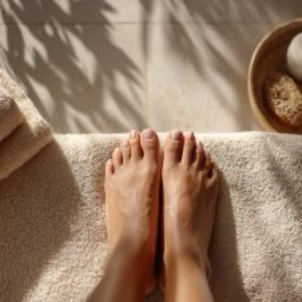 Toe Color With Regular Polish at Sophie’s Nails in Newtown, PA