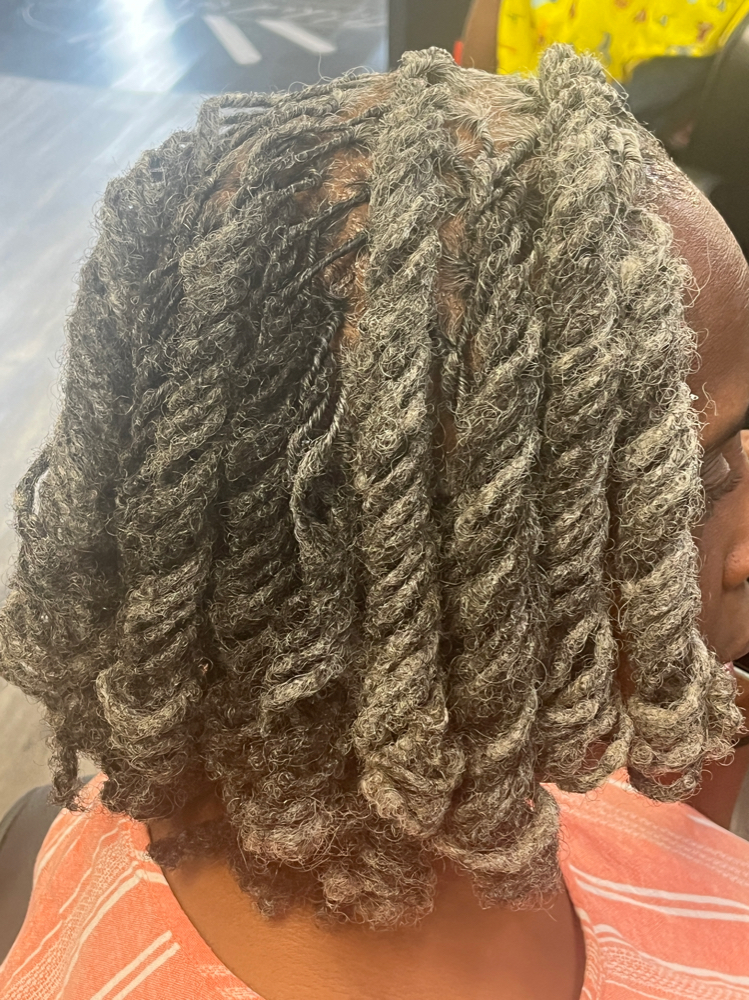 Loc Retwist And Style 100-200