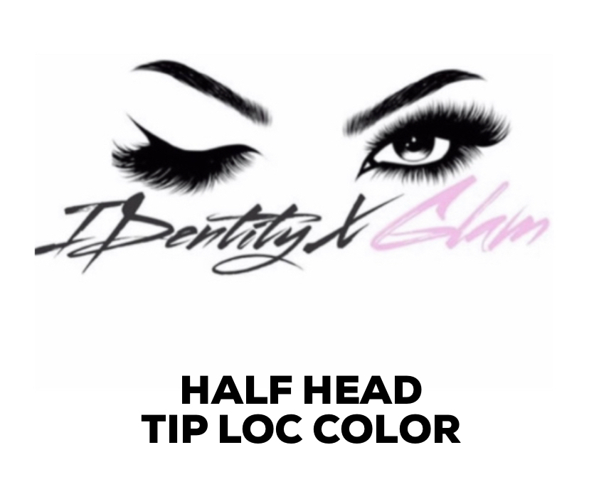 Half Head Loc Tip Color (TipsONLY)