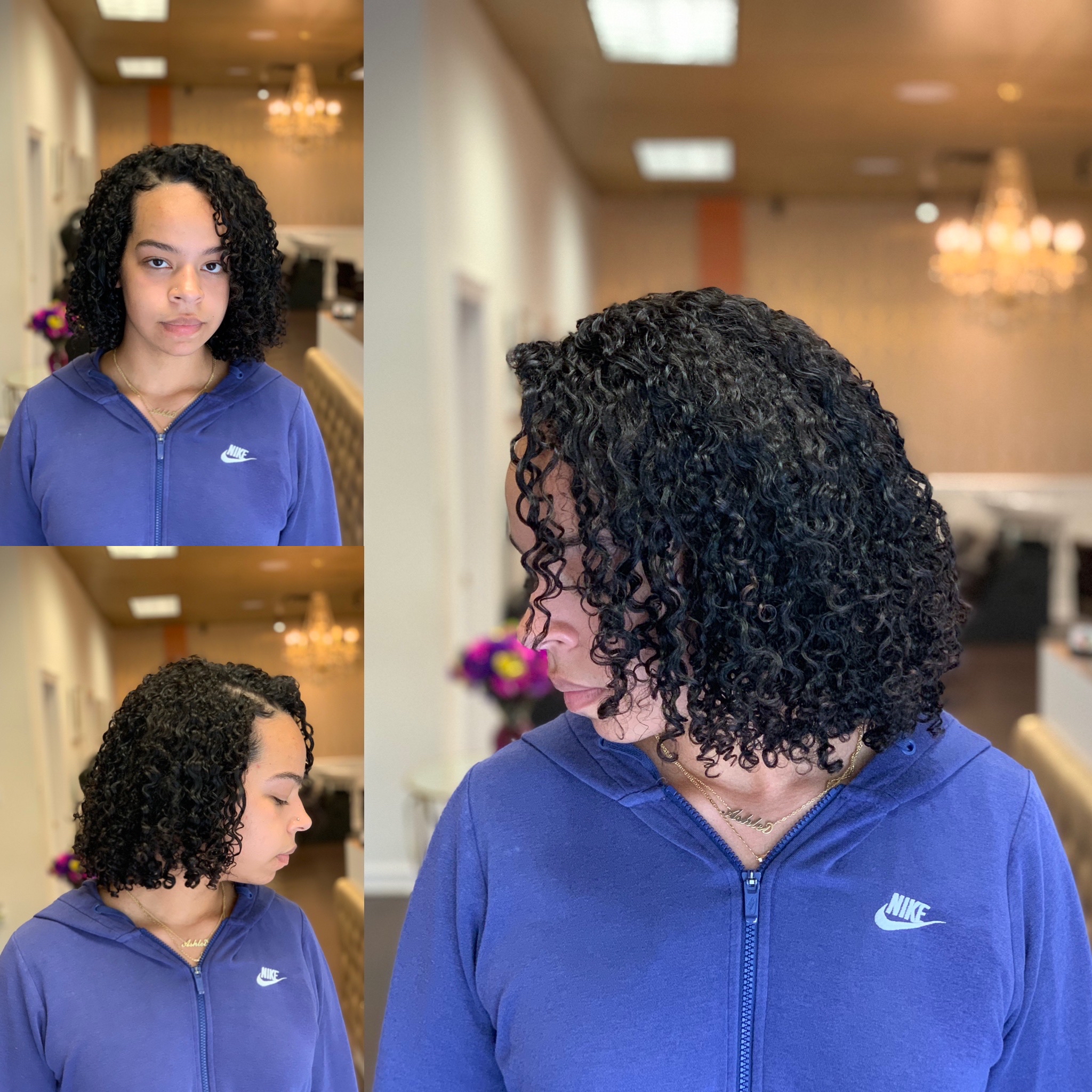 Curly Method Cut