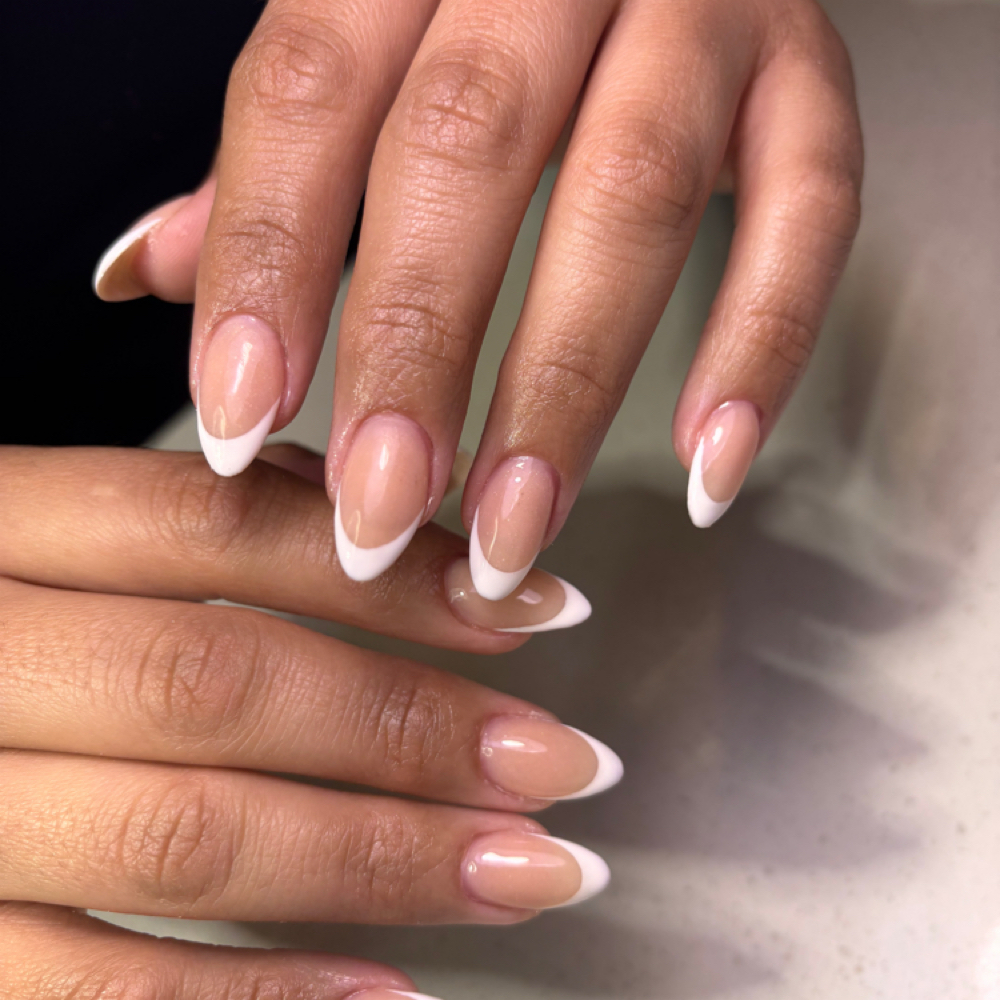 DEEP FRENCH ADD-ON at Nails Kim in Fontana, CA