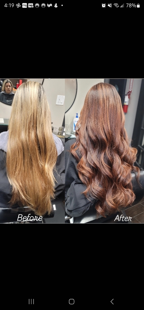 Reverse Balayage