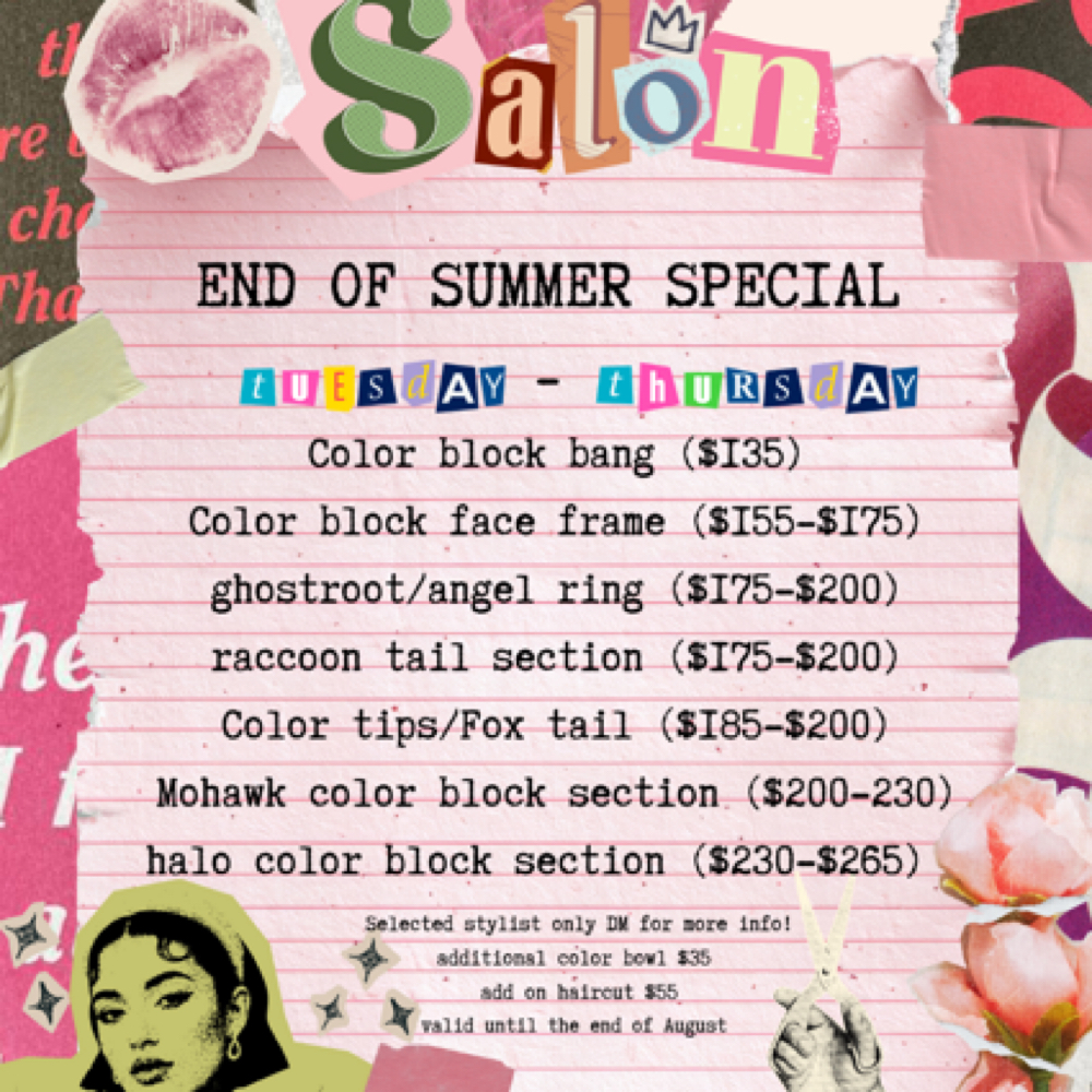 Summer Flash Vivid Session! at The Craft Salon in Glendora, CA