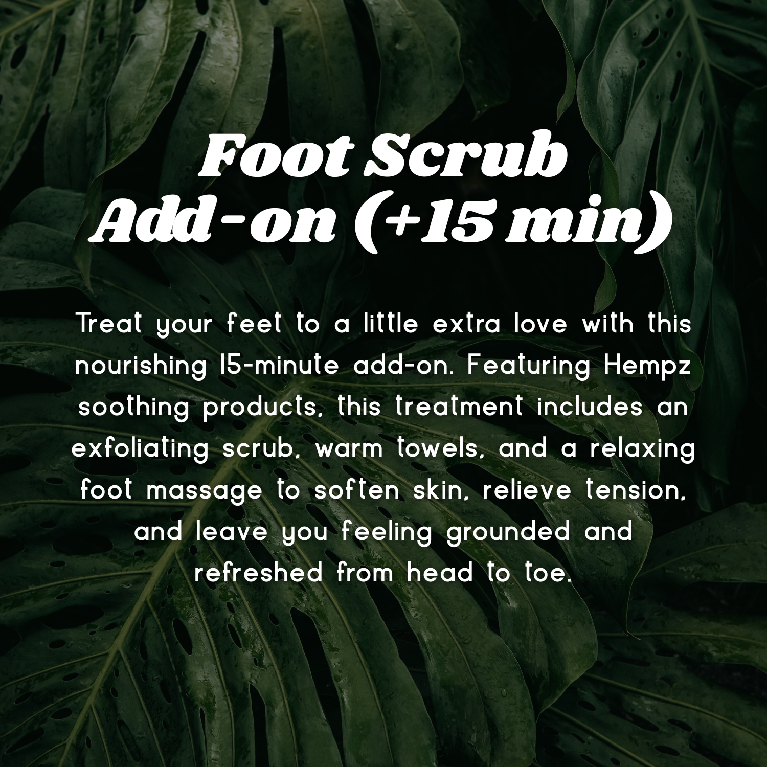 Foot Scrub Add-On