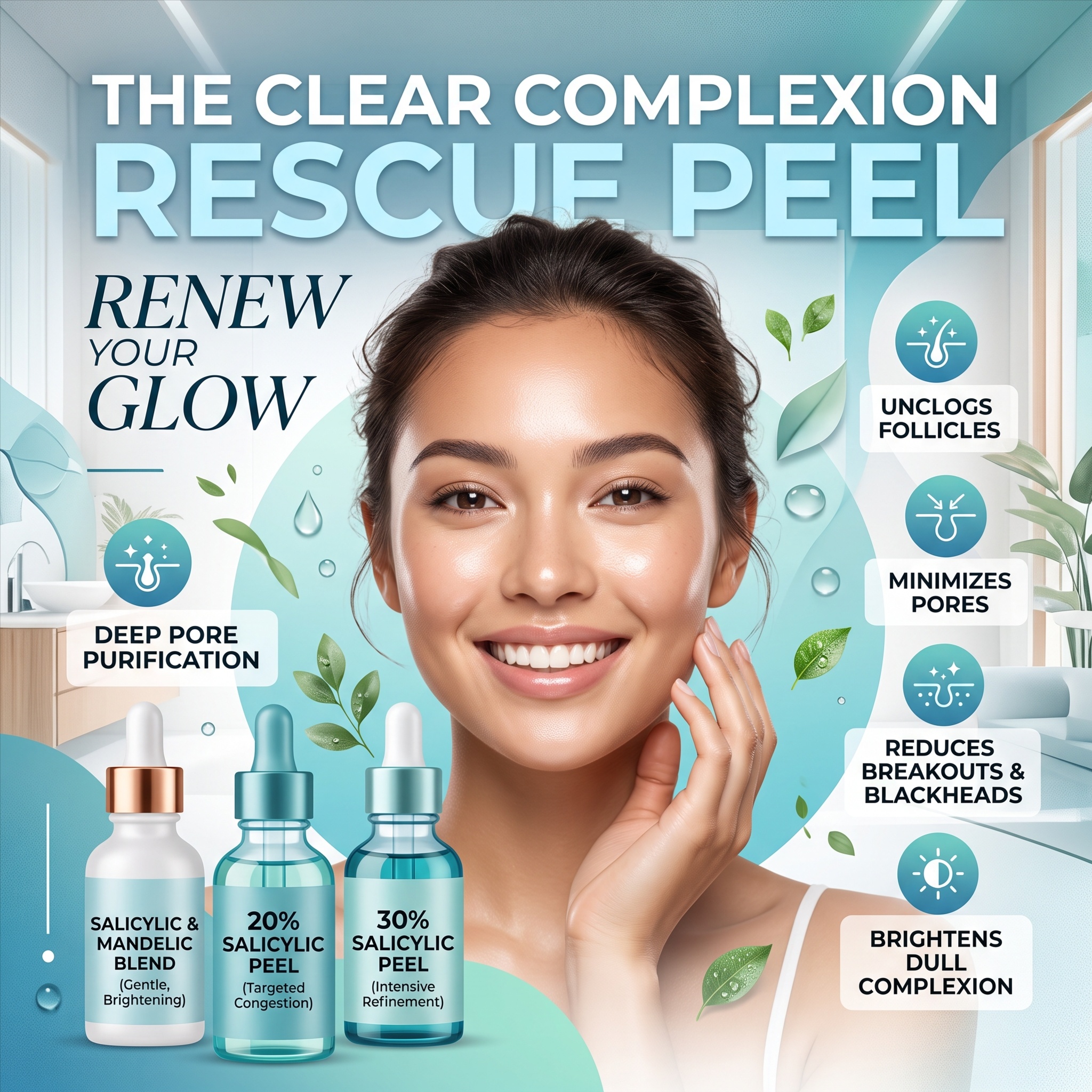The Clear Complexion Rescue Peel at Element 36 Spa in Pinckney, MI