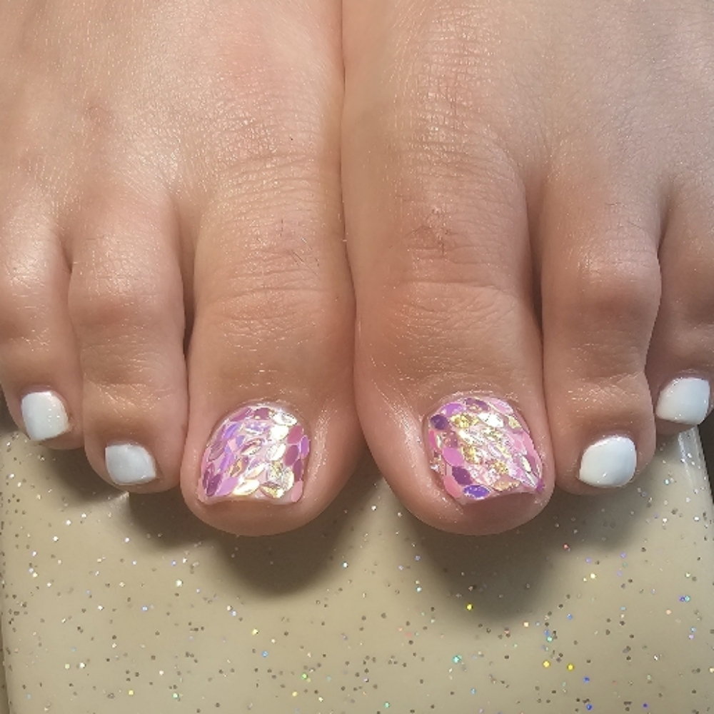 Pedicures at The Yellow Door Salon in Owosso, MI