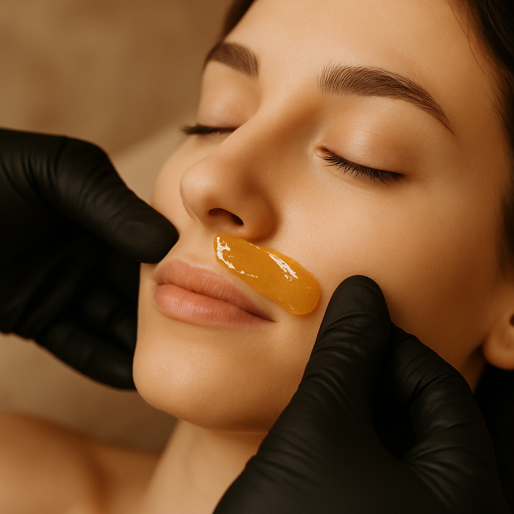 Upper lip Waxing