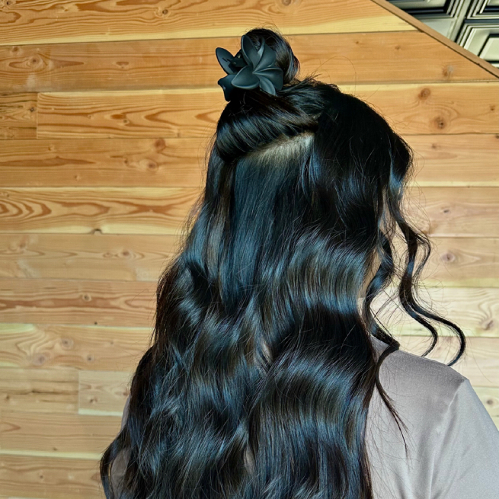 Hair Extension Consultation at Haven Hair Studio in Manhattan, KS