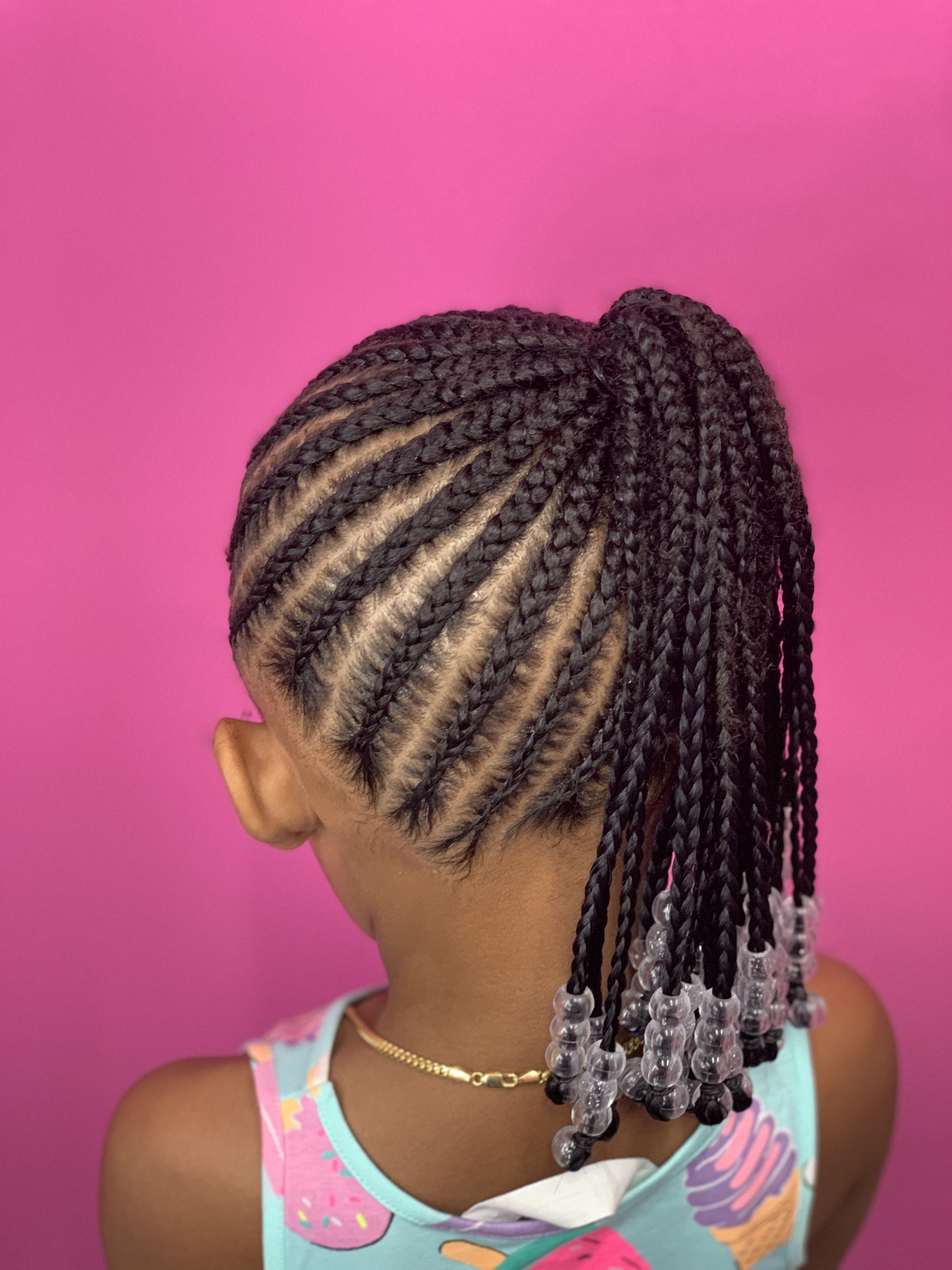 Kids Freestyle Braids at Glamourist Beauty Bar in Bellflower, CA