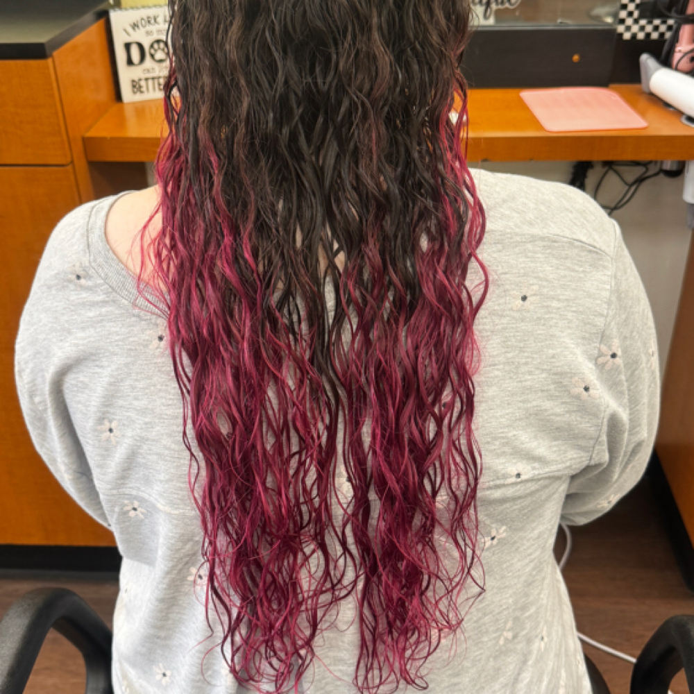 Vivid Color Application at Hair By Autumn in Afton, NY