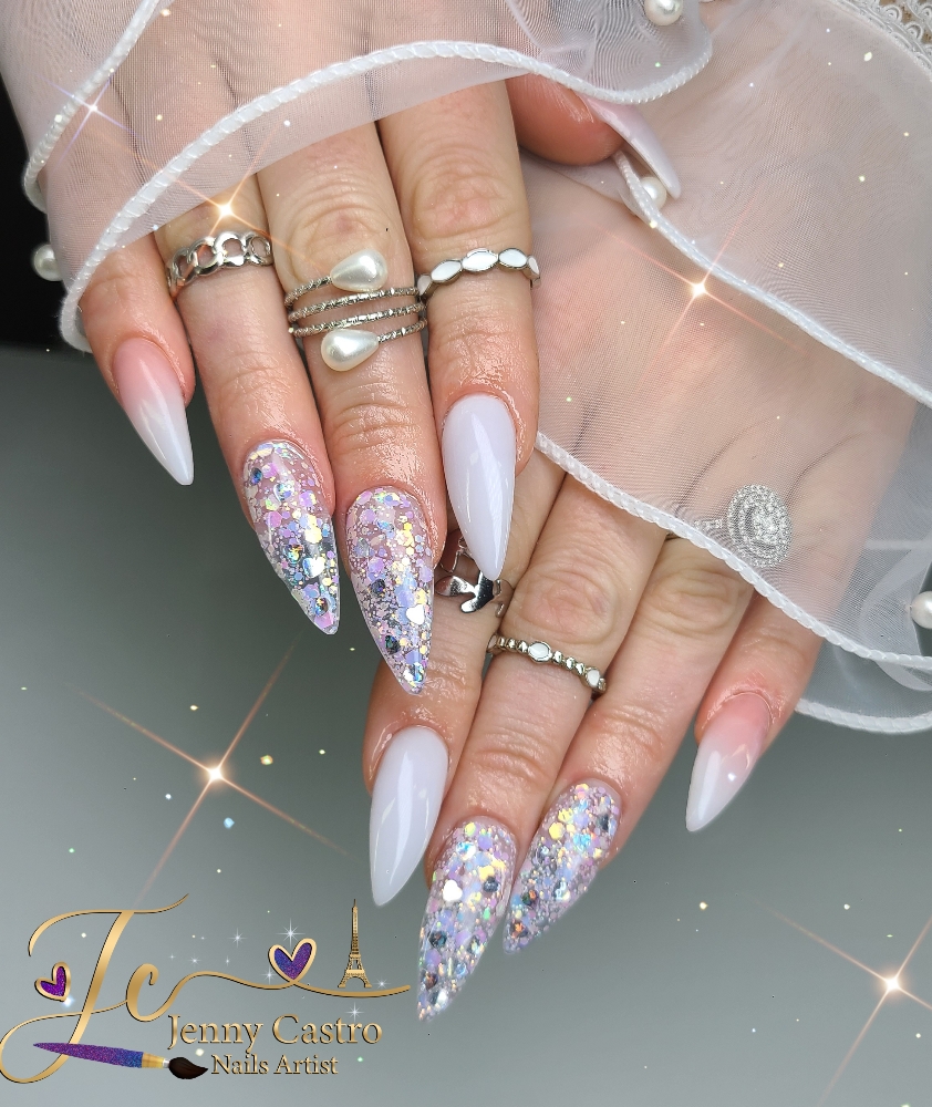 ENCAPSULATED Full set Medium nails