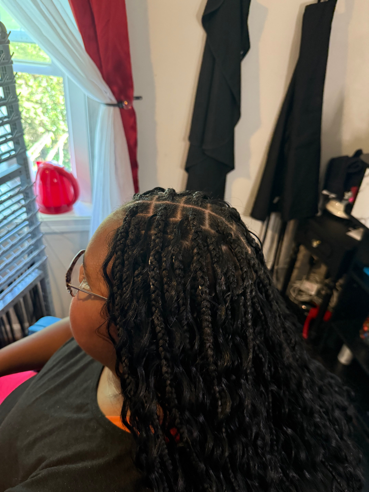 Smedium Boho Knotless