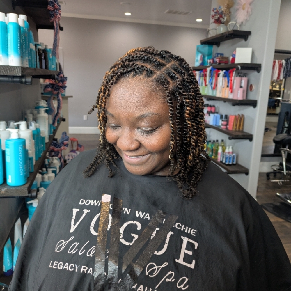 Luxury Texture-Matched Twist at Ze Q Beauty in Waxahachie, TX