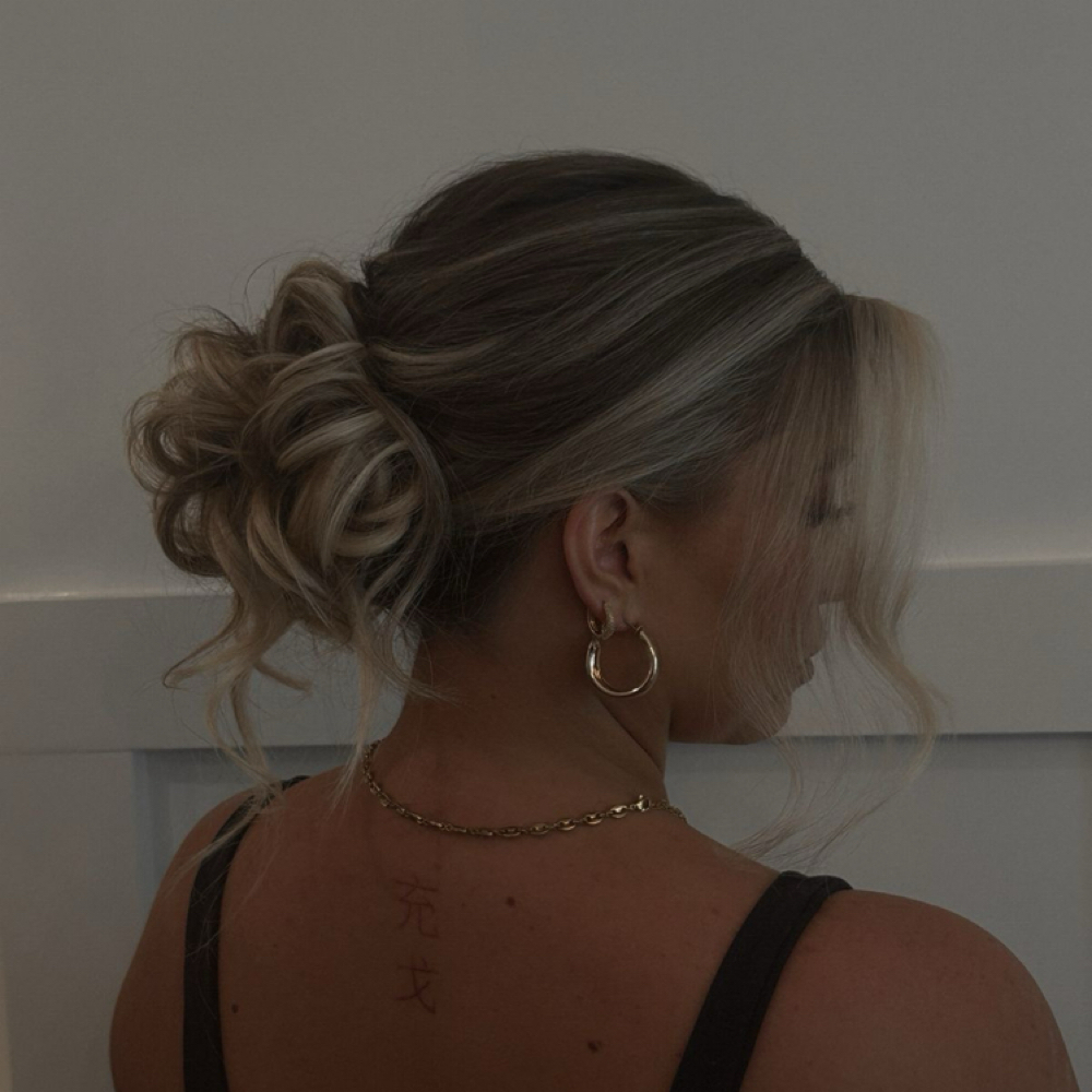 Formal Updo at Salty Sis & Co in Lexington, NC