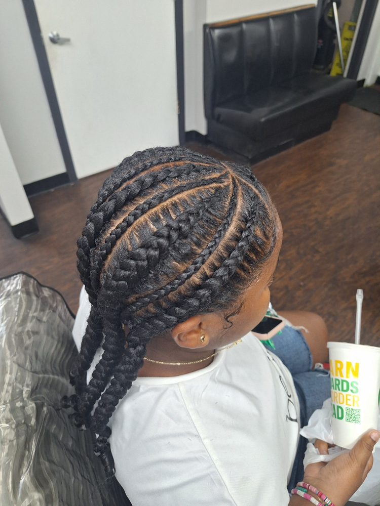 Feed In Cornrows
