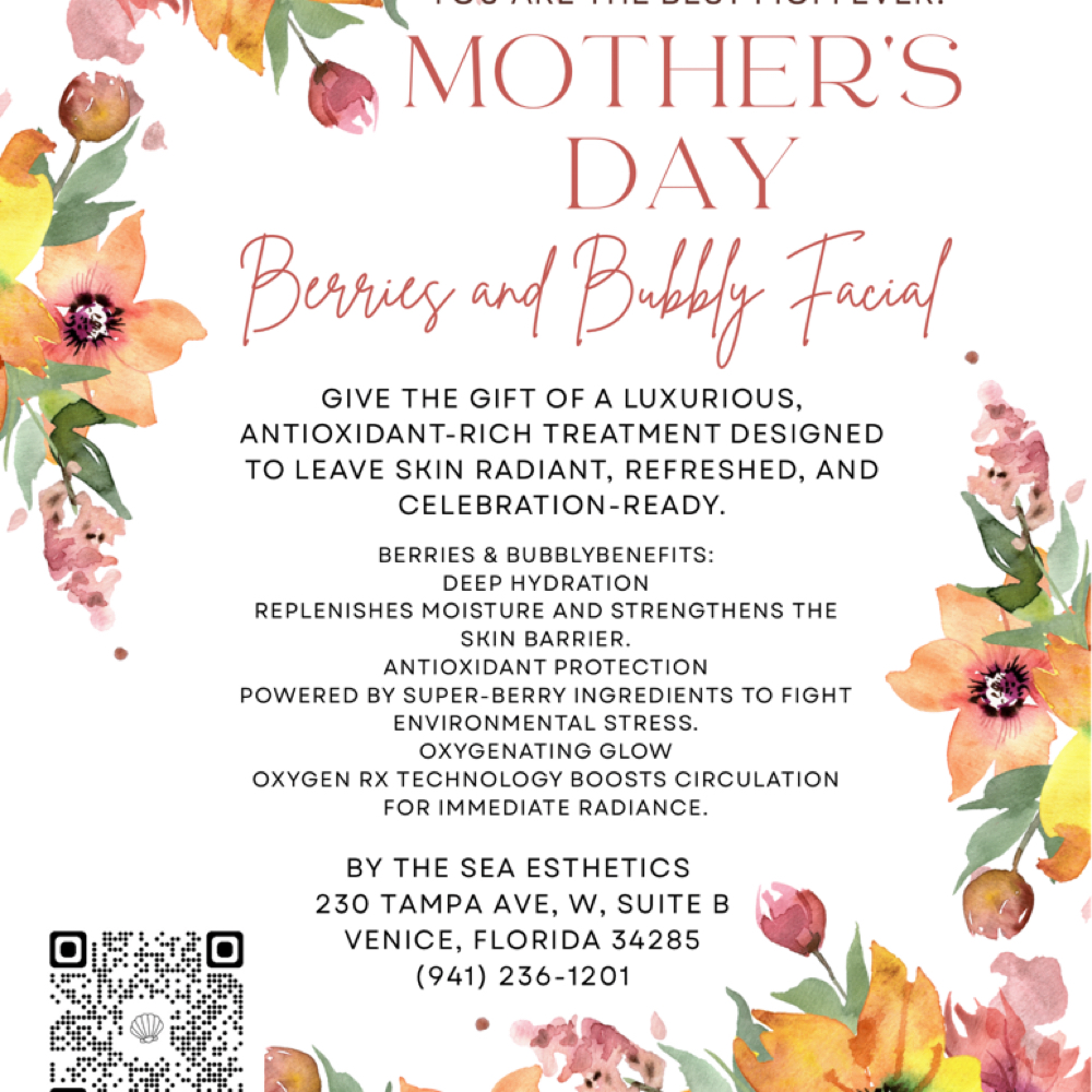 Berries & Bubbly Facial at By The Sea Esthetics, LLC in Venice, FL