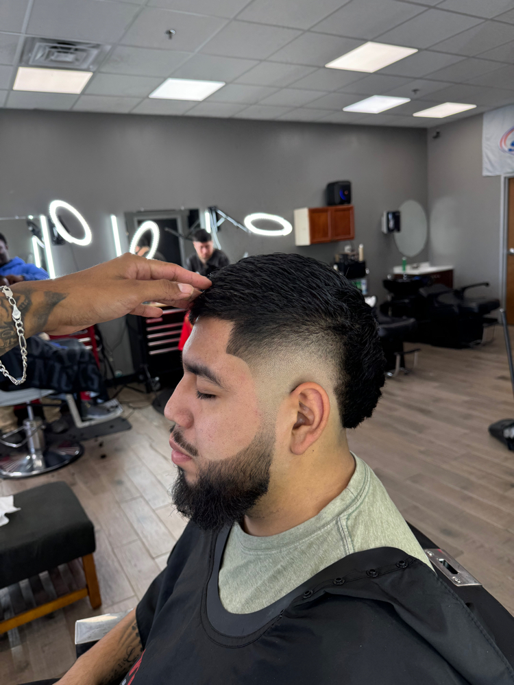 Haircut + Beard/Mustache