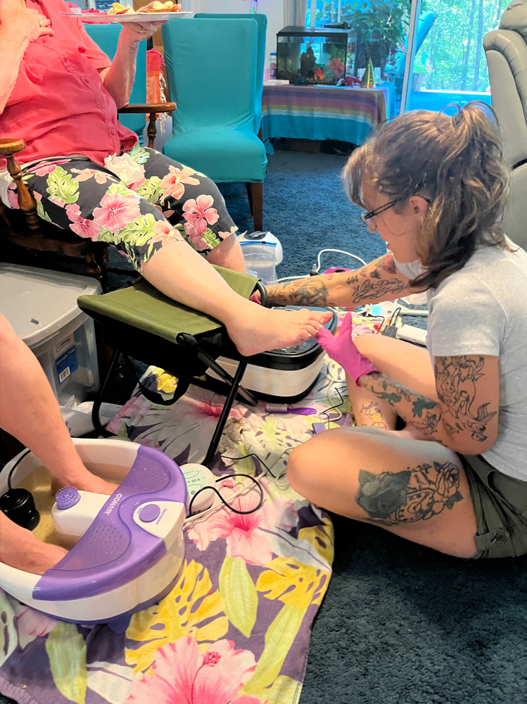 Spa package at Heavenly Hair & Nail Spalon in Wingina, VA
