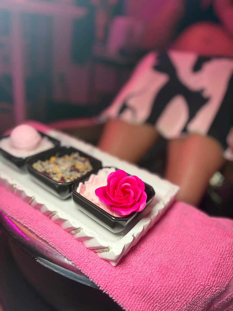 Postpartum Mom Pedicure