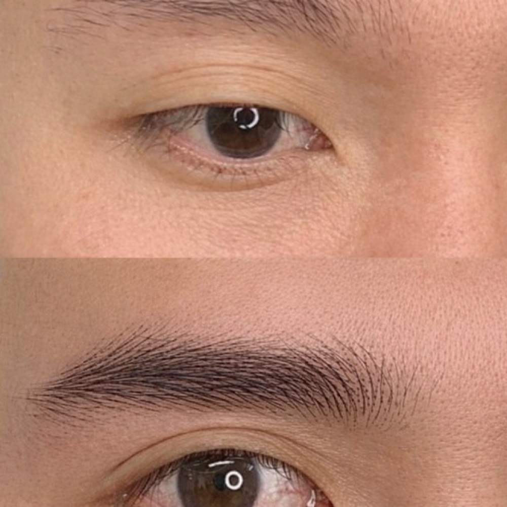 MEN BROW (MICRO-HAIRSTROKES) at Vivid Nails and Spa in Bentonville, AR