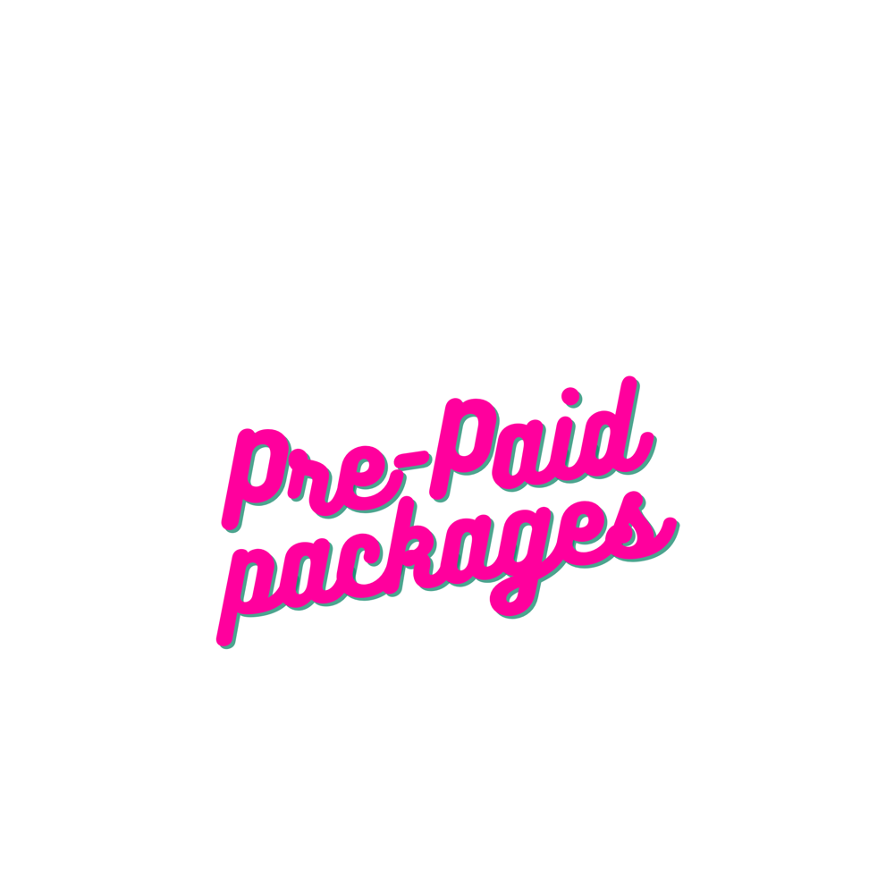 Pre-Paid Packages -