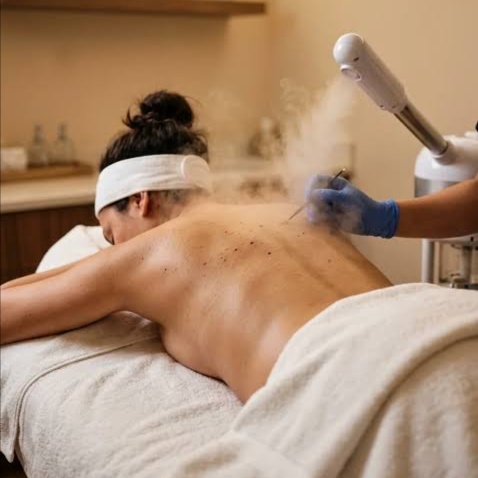 Back Facial at Illumina Aesthetics and Laser in Palm Beach Gardens, FL