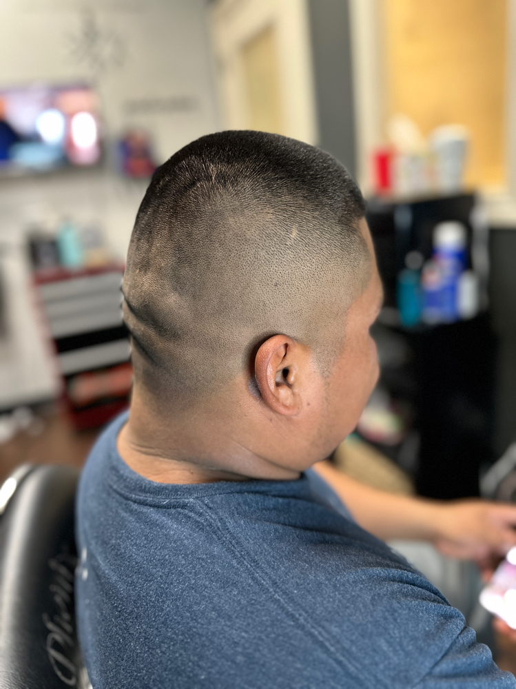 Buzz Cut + Shampoo