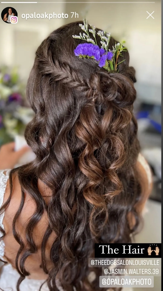 Bridal Hair (Trial Run)