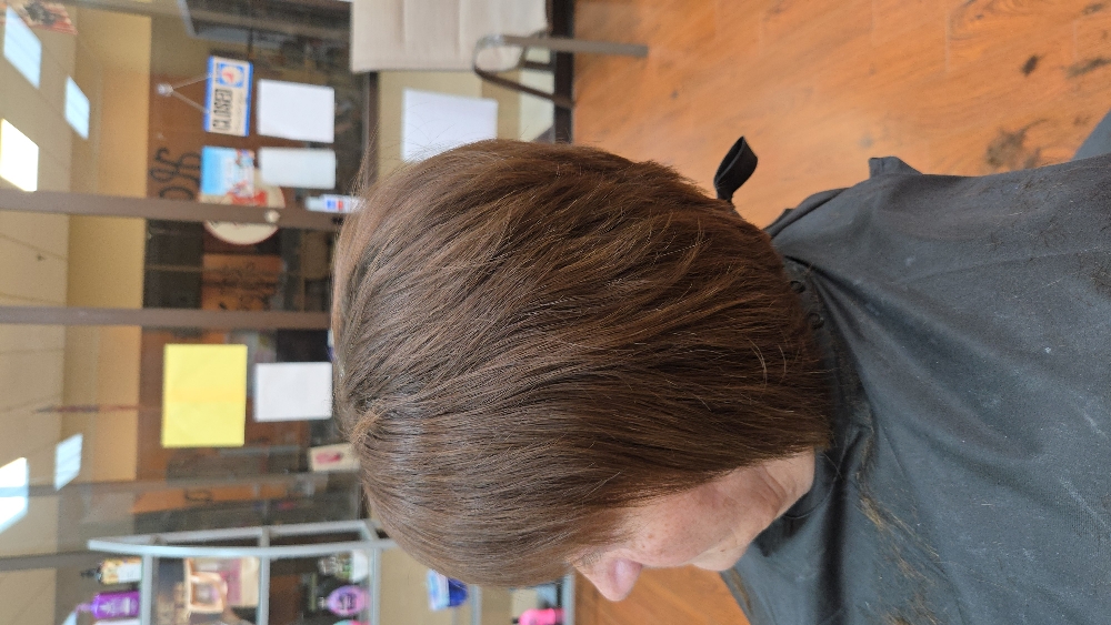 DRY HAIR CUT NO STYLING