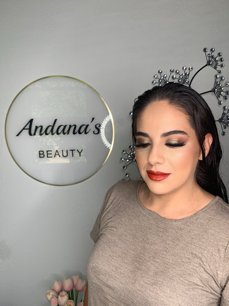 Full Glam Makeup at Andana’s Beauty in Tacoma, WA