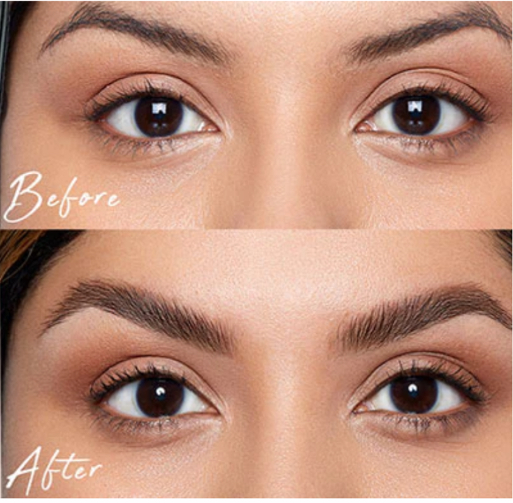 Brow Lamination And Tint