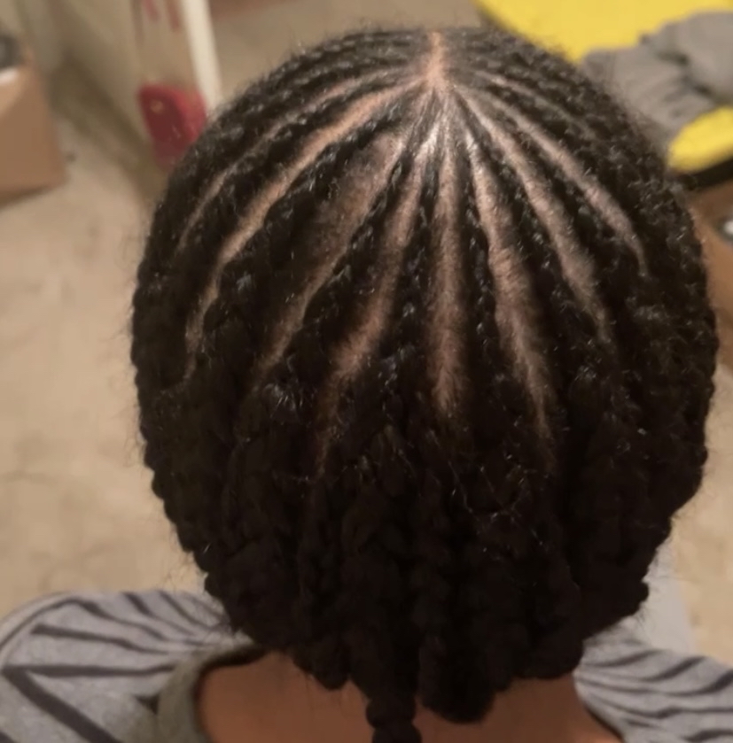 Wash & Braid Down