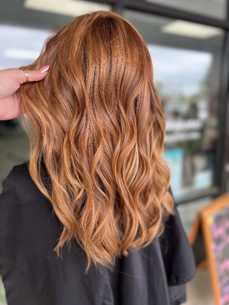 All Over Color & Partial Highlight