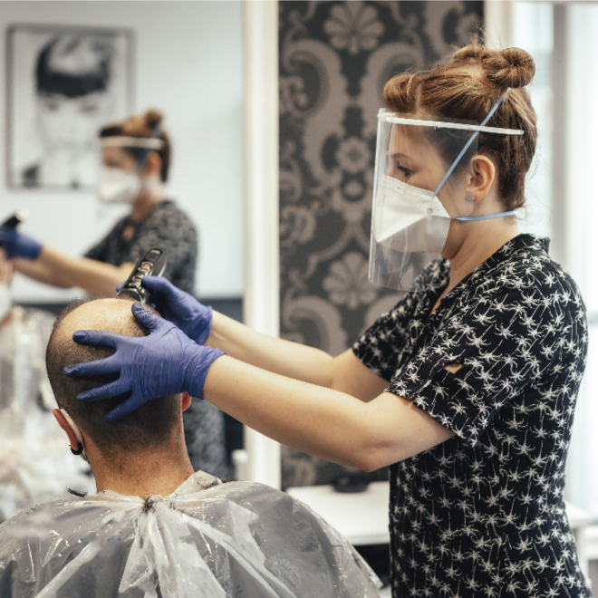 If you desire a service... at Glorious Hair Restoration Salon in Sayreville, NJ